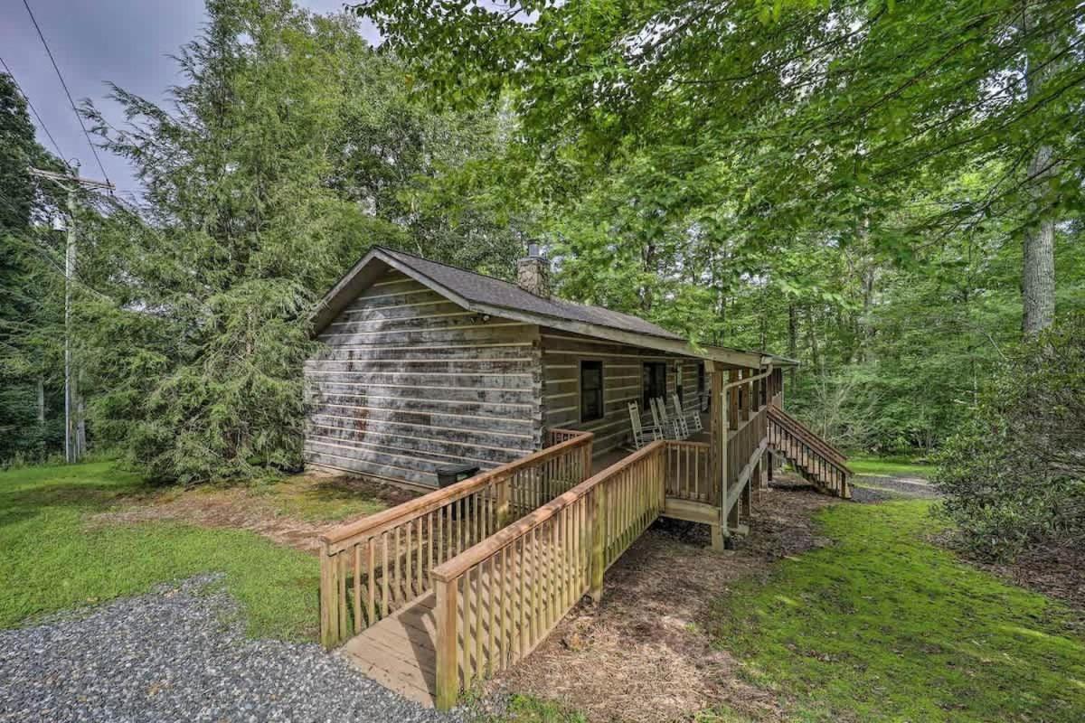 Cozy 'Grey Fox' Cabin Between Boone & Blowing Rock Εξωτερικό φωτογραφία