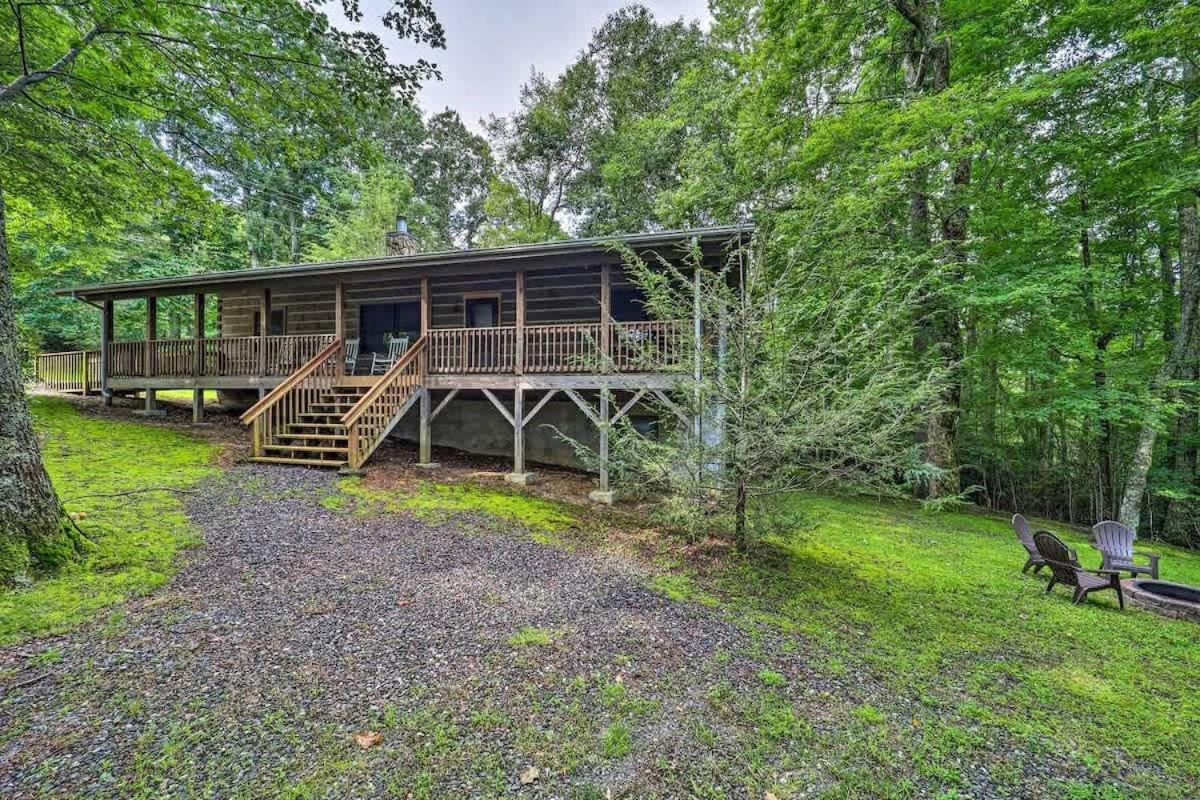 Cozy 'Grey Fox' Cabin Between Boone & Blowing Rock Εξωτερικό φωτογραφία